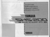 Yamaha SHS-200 Owner's Manual (image)