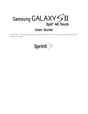 Samsung SPH-D710 User Guide