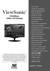 ViewSonic VX2265wm VX2268wm User Guide (English)