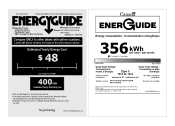 Whirlpool WRT518SZFM Energy Guide