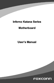 Foxconn Inferno Katana GT.. English Manual.