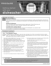 Frigidaire FDPH4316AW Quick Start Guide