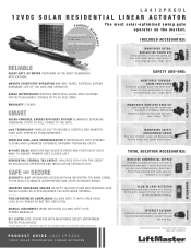 LiftMaster LA412UL LA412PKGU Product Guide