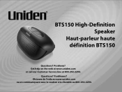 Uniden BTS150 English Owners Manual