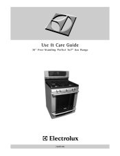 Electrolux EI30GF55GS Complete Owner's Guide (English)