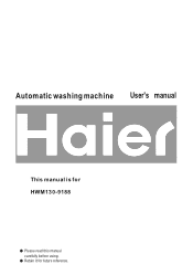 Haier HWM130-9188 User Manual