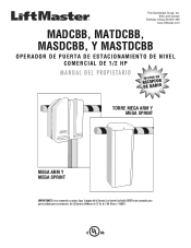 LiftMaster MAST Owners Manual - Spanish