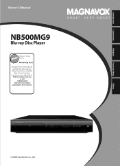 Magnavox NB500MG9 Owners Manual