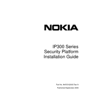 Nokia IP380 Installation Guide
