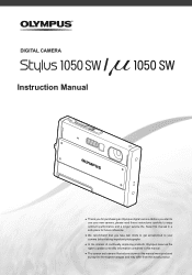 Olympus Stylus 1050 SW Stylus 1050 SW Instruction Manual (English)