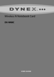 Dynex DX-NNBC User Manual (English)