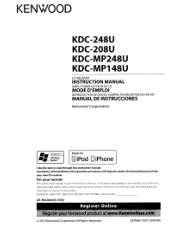 Kenwood KDC-248U Owners Manual