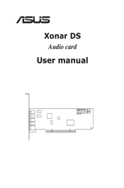 Asus XONAR DS User Manual