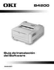 Oki B4200 Guide: Software Installation B4200 (LA Spanish)