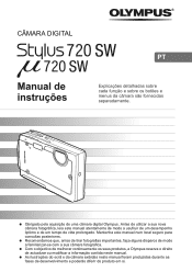 Olympus Stylus 720 SW Stylus 720 SW Manual de Instru败s (Portugu鱩