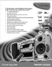 Philips FW390C Leaflet