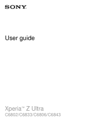 Sony Ericsson Sony Z Ultra Google Play edi User Guide