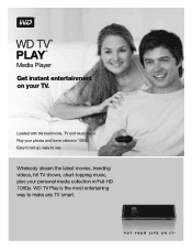 Western Digital TV Play Media Player Product Specifications