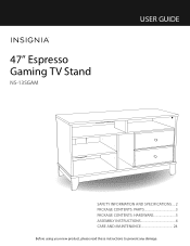 Insignia NS-13SGAM User Manual (English)