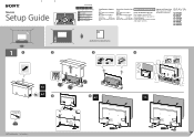 Sony KD-60X690E Startup Guide