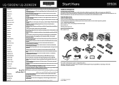 Epson LQ-2090IIN Start Here - Installation Guide
