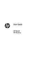 HP Healthcare Edition HC241p User Guide
