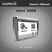 Garmin nuvi 5000 Owner's Manual