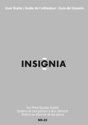 Insignia NS-22 User Manual (English)