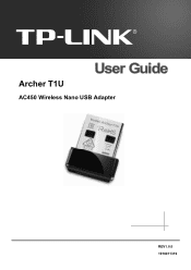TP-Link AC450 Archer T1U V1 User Guide