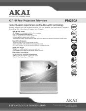 Akai PT4250A Brochure
