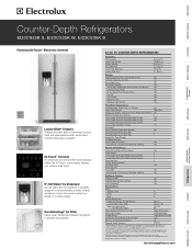 Electrolux EI23CS35KS Product Specifications Sheet (English)