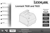 Lexmark T620 Online Information