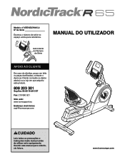 NordicTrack R 65 Bike Portuguese Manual
