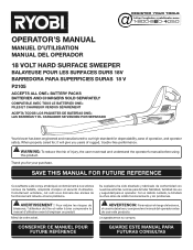 Ryobi P2105 Operation Manual