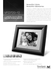 ViewSonic VFD720-12 VFD720-12 Spec Sheet