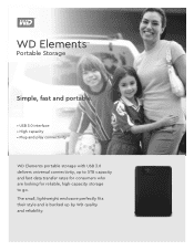 Western Digital Elements SE Portable Product Overview