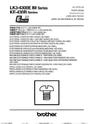 Brother International KE-430B Parts Manual - English
