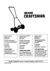 Craftsman 37619 Owners Manual