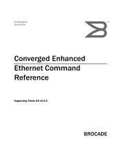 HP StorageWorks 8/24 Brocade Converged Enhanced Ethernet Command Reference v6.3.0 (53-1001347-01, July 2009)