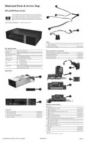 HP Rp3000 Illustrated Parts & Service Map: HP rp3000 Point of Sale