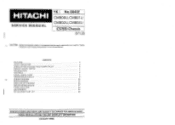 Hitachi CM801U Service Manual