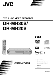 JVC DR-MH30S Instruction Manual