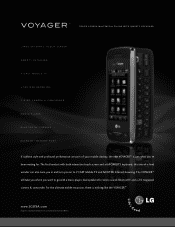 LG VX10000 Black Data Sheet (English)
