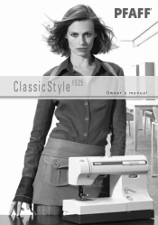 Pfaff ClassicStyle 1525 Owner's Manual