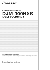 Pioneer DJM-900NXS2 DJM-900nexus Manual (Spanish)