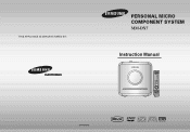 Samsung MM-DX7 User Manual (user Manual) (ver.1.0) (English)