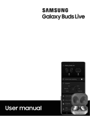 Samsung Galaxy Buds Live User Manual