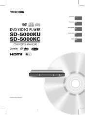 Toshiba SD-5000KU Owners Manual