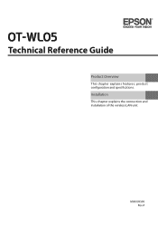 Epson TM-H6000V OT-WL05 Technical Reference Guide