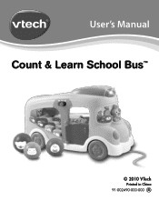 Vtech Count & Learn School Bus User Manual
